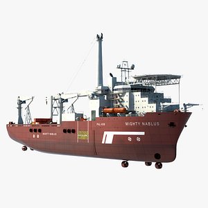 3ds max multipurpose vessel ship use