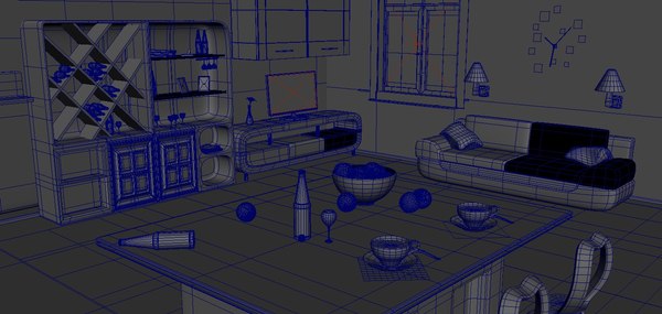 modelo 3d Habitación - TurboSquid 1239955