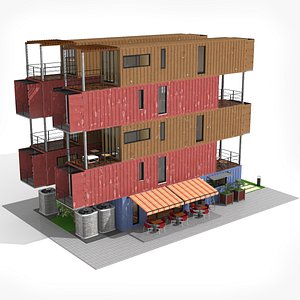 Container Residential Apartment Building