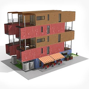 Container Residential Apartment Building