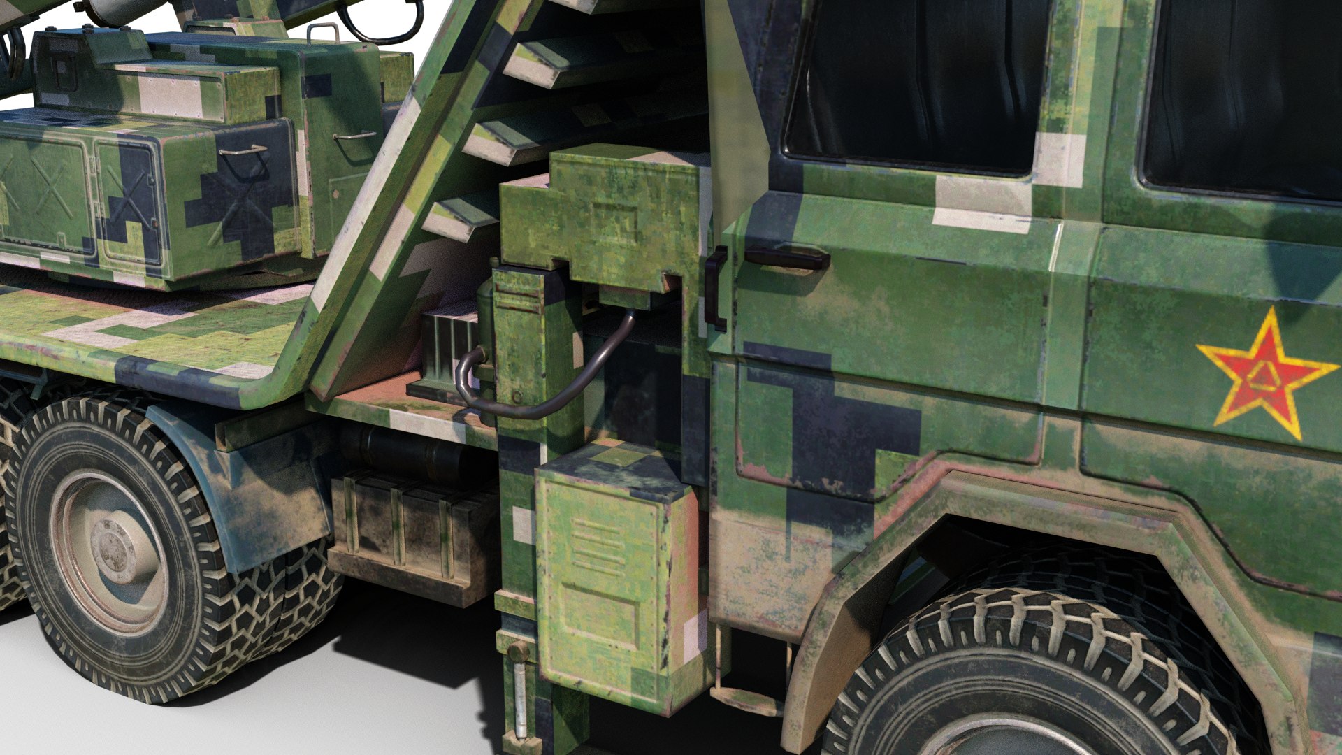3D Model PLA Navy YJ-18 YJ18 ANTI-SHIP MISSILE Launcher - TurboSquid ...