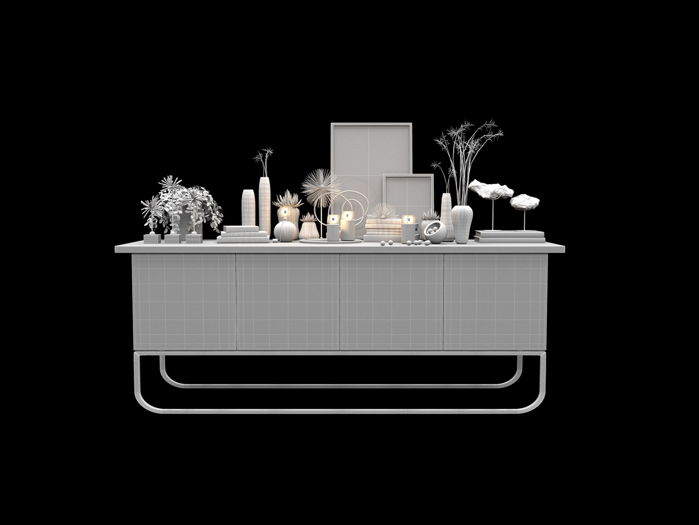 3D Decorative Set Model - TurboSquid 1480969
