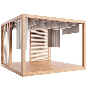 3D Garden Lounge Structur 06