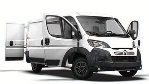 Citroen e Jumper Van L2H1 HQ Interior 2025 3D model