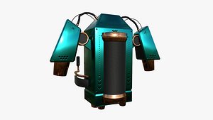 Jetpack G10 Blue Bronze - SciFi Character Design