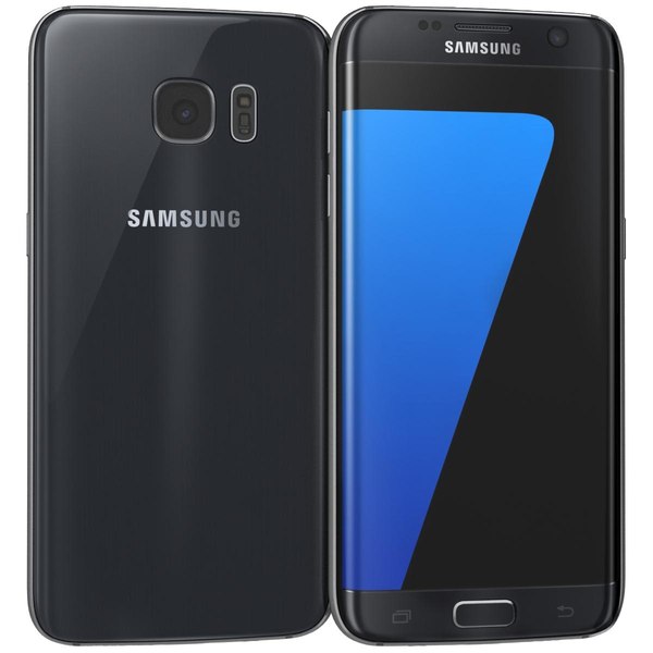 modelo 3d Samsung Galaxy S7 Edge Negro - TurboSquid 1010164