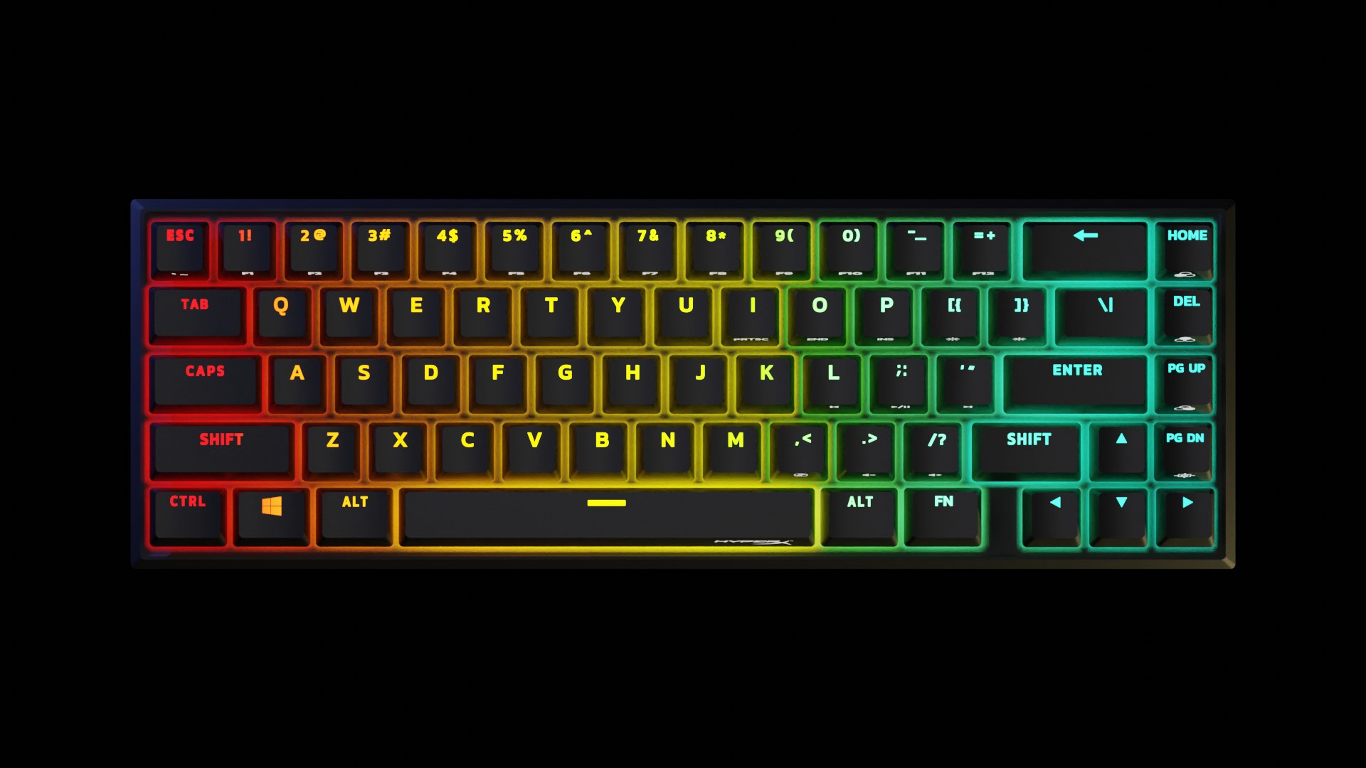 3D HyperX Alloy Origins 65 RGB Mechanical Gaming Keyboard - TurboSquid ...