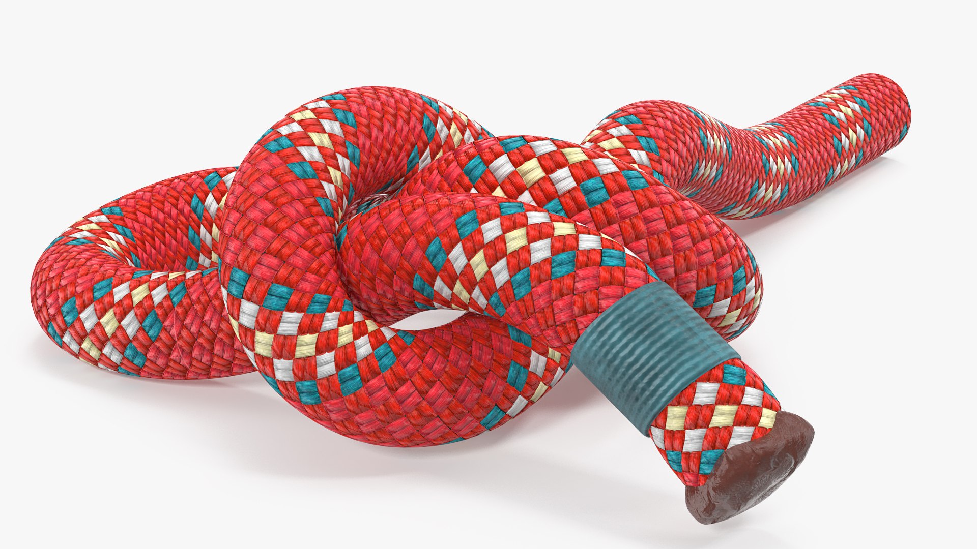 Slip Knot Red Rope 3D model preview