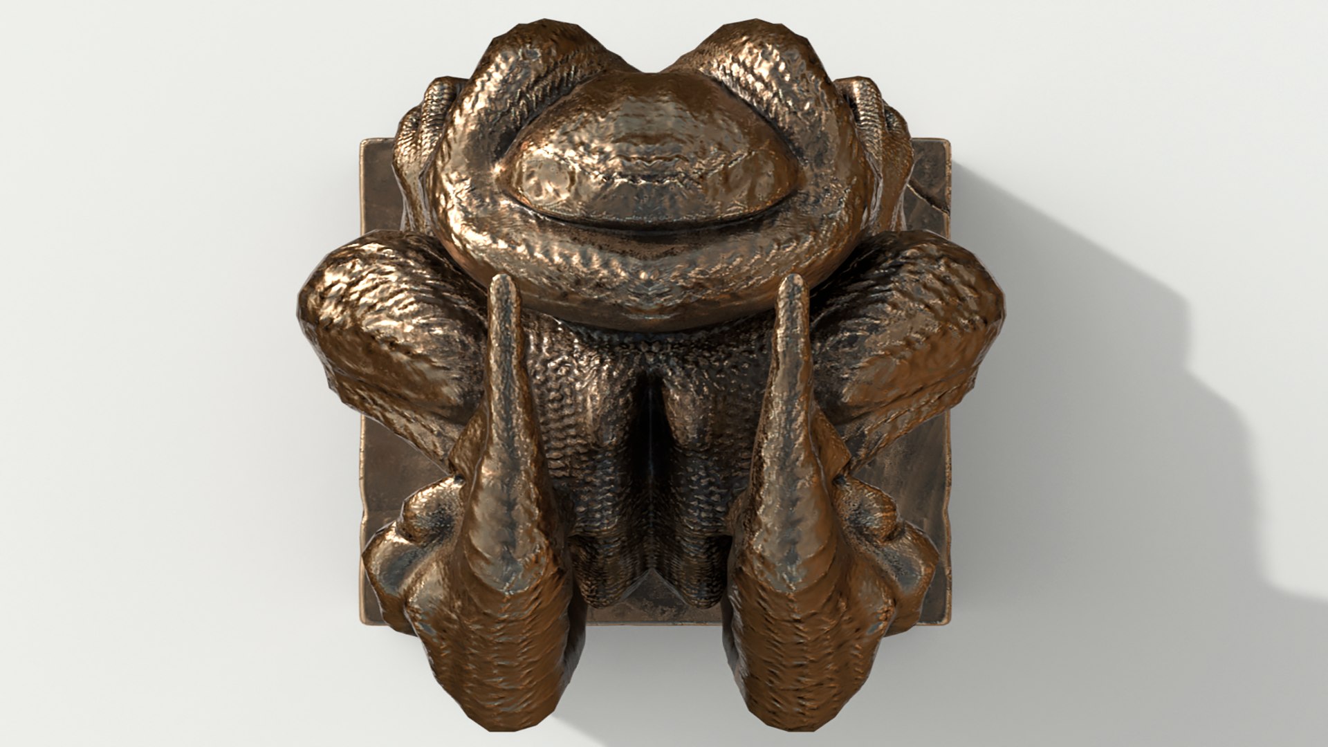 Bronze figurine of Cthulhu model https://p.turbosquid.com/ts-thumb/zu/qSB4Zj/BB/topview/png/1662856624/1920x1080/fit_q87/30e0175a33c4a2d372270607186ce04c3fb2facc/topview.jpg