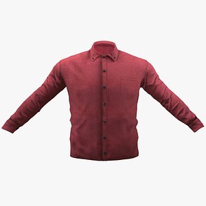 red shirt 3D model