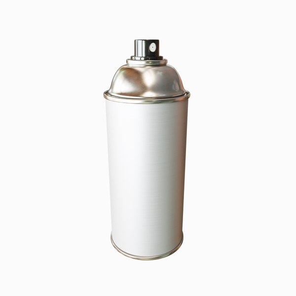 Spray Can - with Lid - 3D Asset 3D