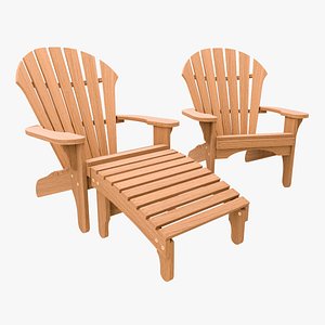 chair footrest atlantic 3d max