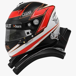 raikkonen 2013 f1 helmet 3d max