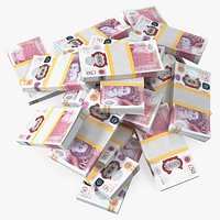 Pile of Money 50 Pounds