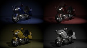 Honda GoldWing Color sets 3D model