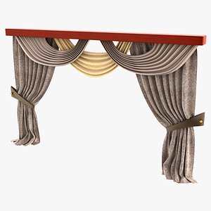 curtain 3d 3ds