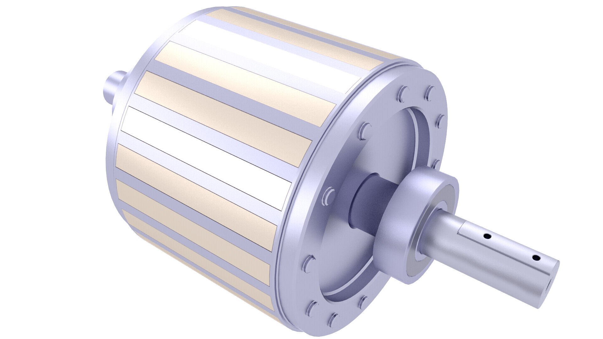 3D AC Electric Motor Rotor 105 Model - TurboSquid 2385269