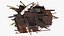 Pile of Twisted Metal and Debris