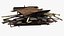 Pile of Twisted Metal and Debris
