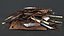 Pile of Twisted Metal and Debris