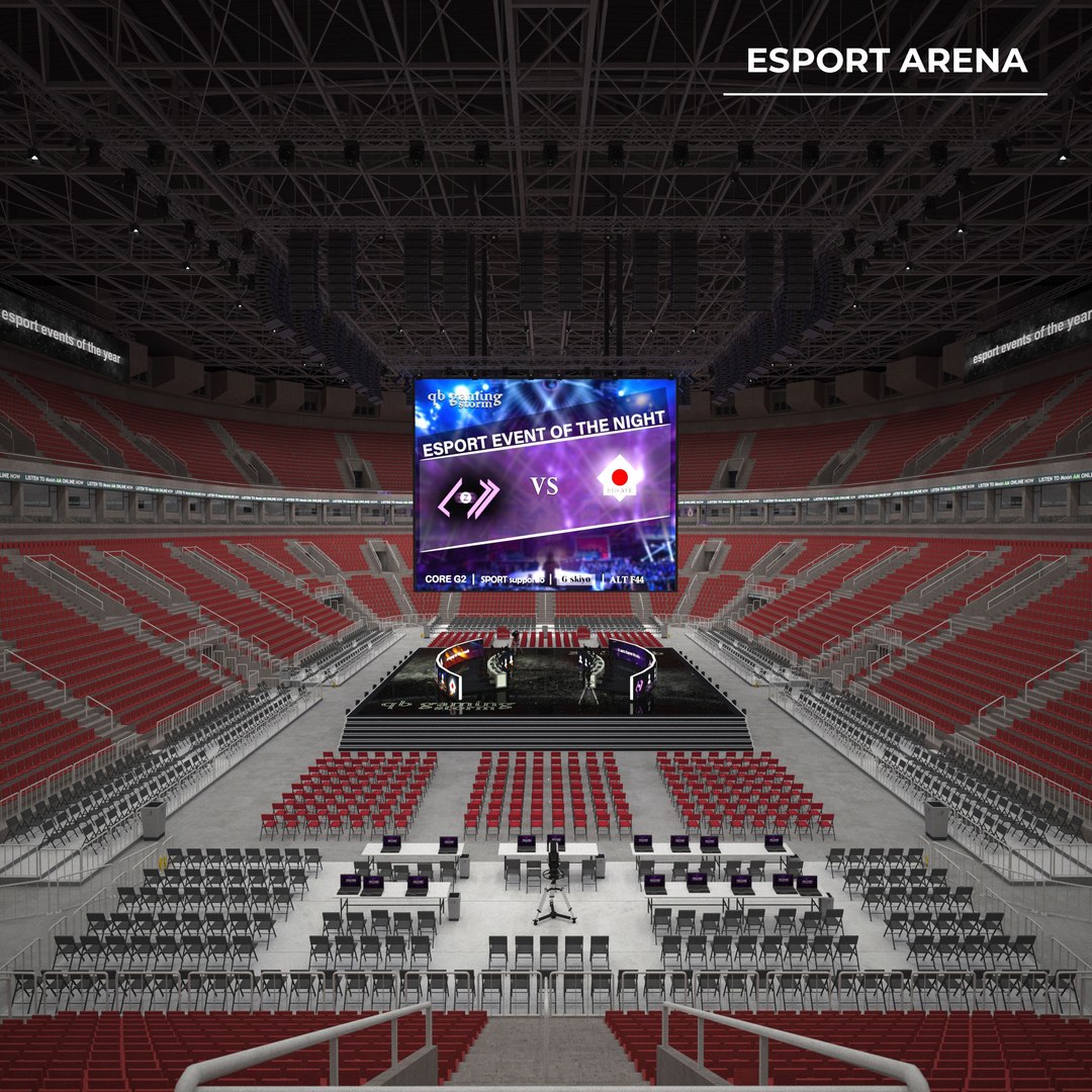 Esport event arena - interior - low poly AR VR 3D model https://p.turbosquid.com/ts-thumb/zv/J02IWk/dw/esportarena3dmodelcodename3d9/jpg/1670279655/1920x1080/fit_q87/26f61dab8a25fb4b6c214fe9ad3a637e2db1156f/esportarena3dmodelcodename3d9.jpg