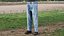 realistic men s jeans 3D model