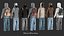 realistic men s jeans 3D model