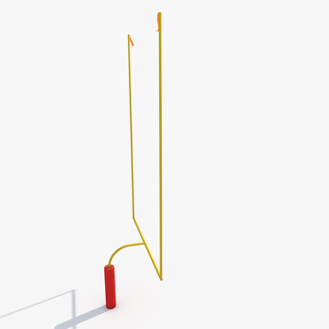 Official Football Goalpost Posts 3d 3ds