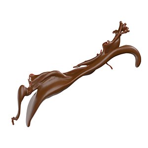 Chocolate splash v20 3D