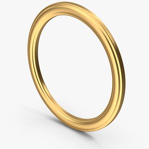 Gold Picture Frame 3D model