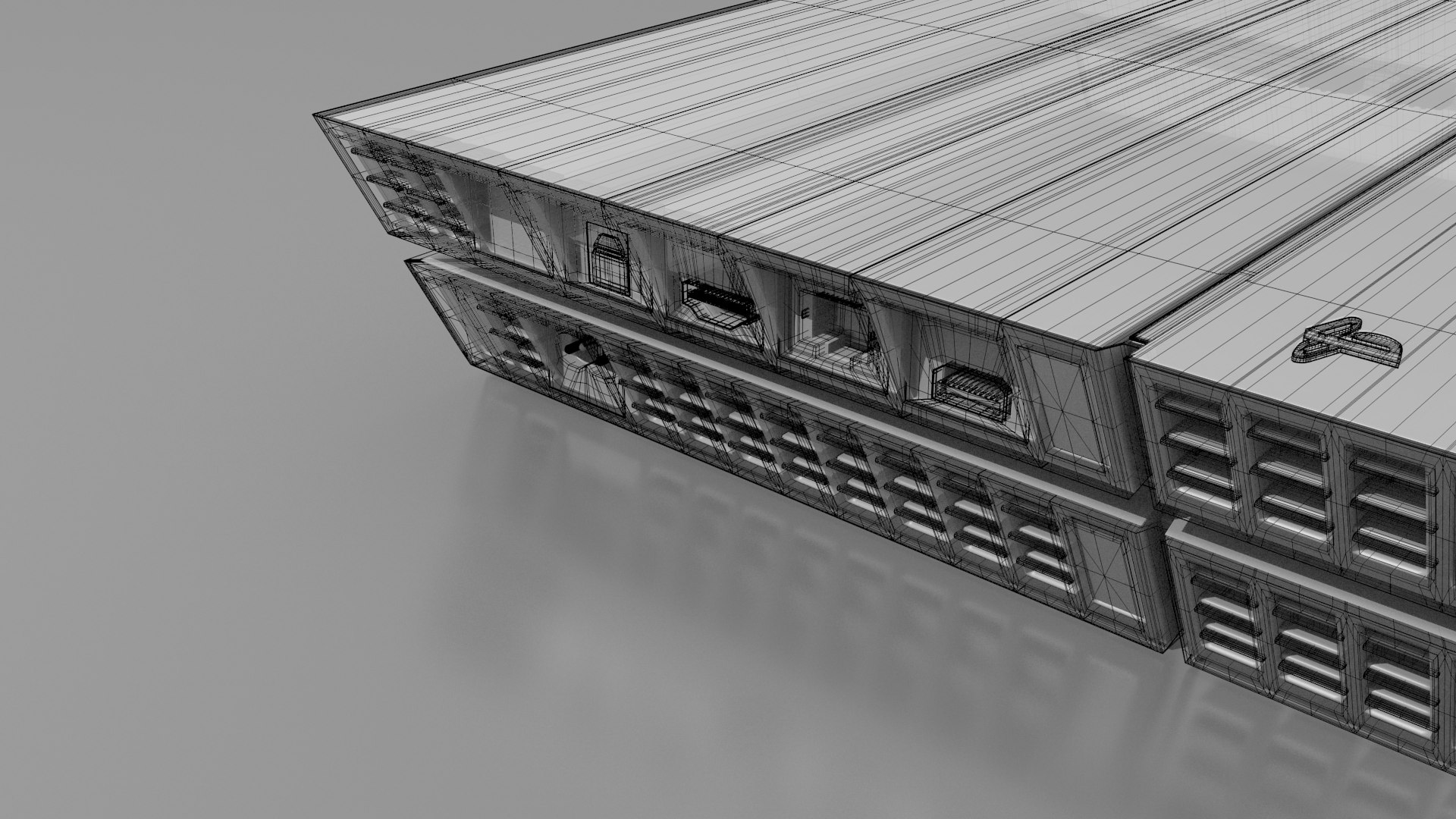 3d Model Playstation 4