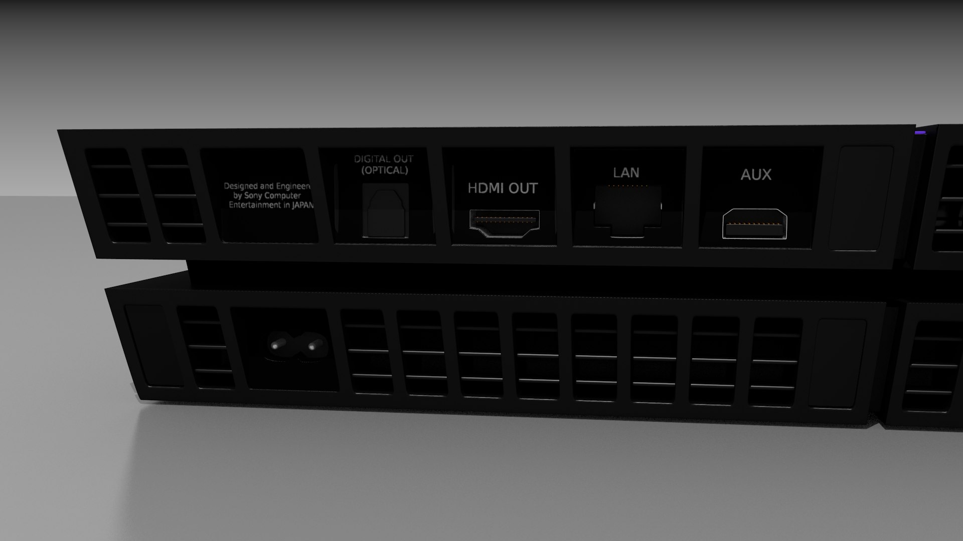 xbox one playstation 4 3d