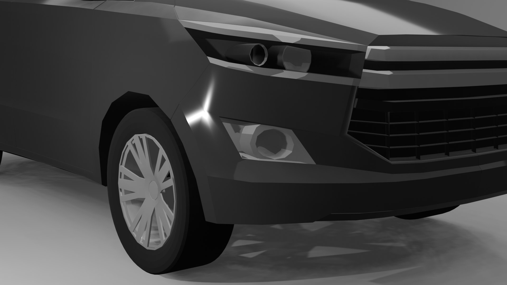 Toyota Kijang Innova 2016 Low Poly 3D Model - TurboSquid 2354810