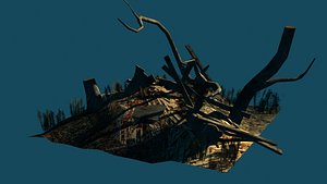 free max mode wooden debris wood