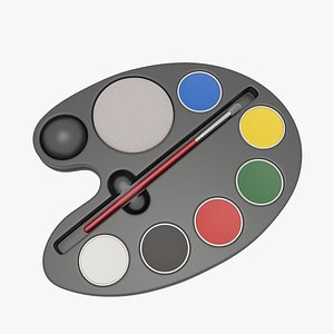kryolan pallet 3D model