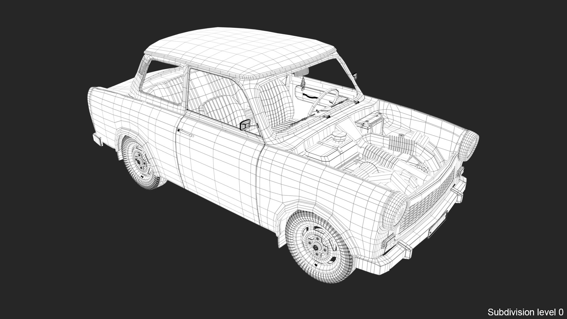 3D trabant car https://p.turbosquid.com/ts-thumb/zv/jQhAX1/4uwjDEBg/wire00_b/jpg/1589288794/1920x1080/fit_q87/ed35742b72debb02f91705099c26eaa6ed9afe46/wire00_b.jpg