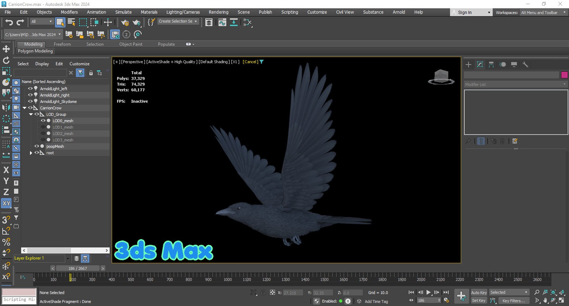 3D Realistic Animated Carrion Crow https://p.turbosquid.com/ts-thumb/zv/johT1u/lP/20240720_141436/jpg/1721581561/1920x1080/fit_q87/2f22f2f2a37ee50fdf22483e17c2801476dc2862/20240720_141436.jpg