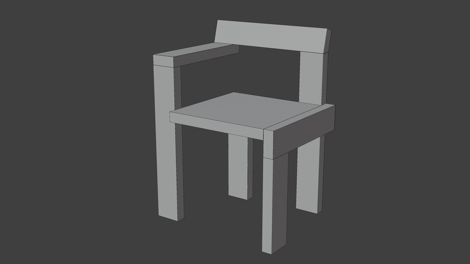 3D Takeshi Chair Model TurboSquid 1968364