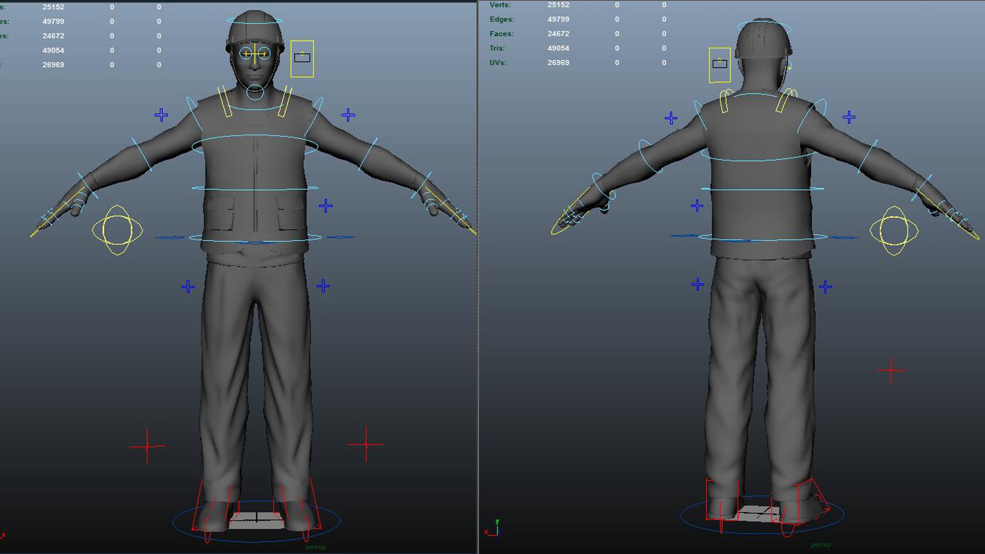 3D Worker Man Model - TurboSquid 1976963