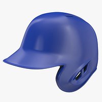 Baseball Helmet Blue One Side Generic