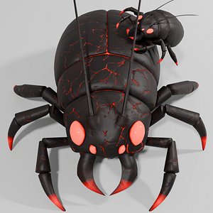 Cockroach Monster - Lava