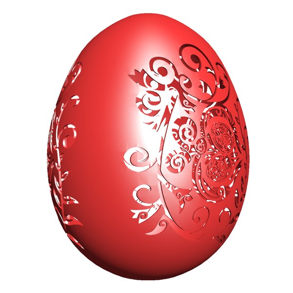 3D openwork easter egg