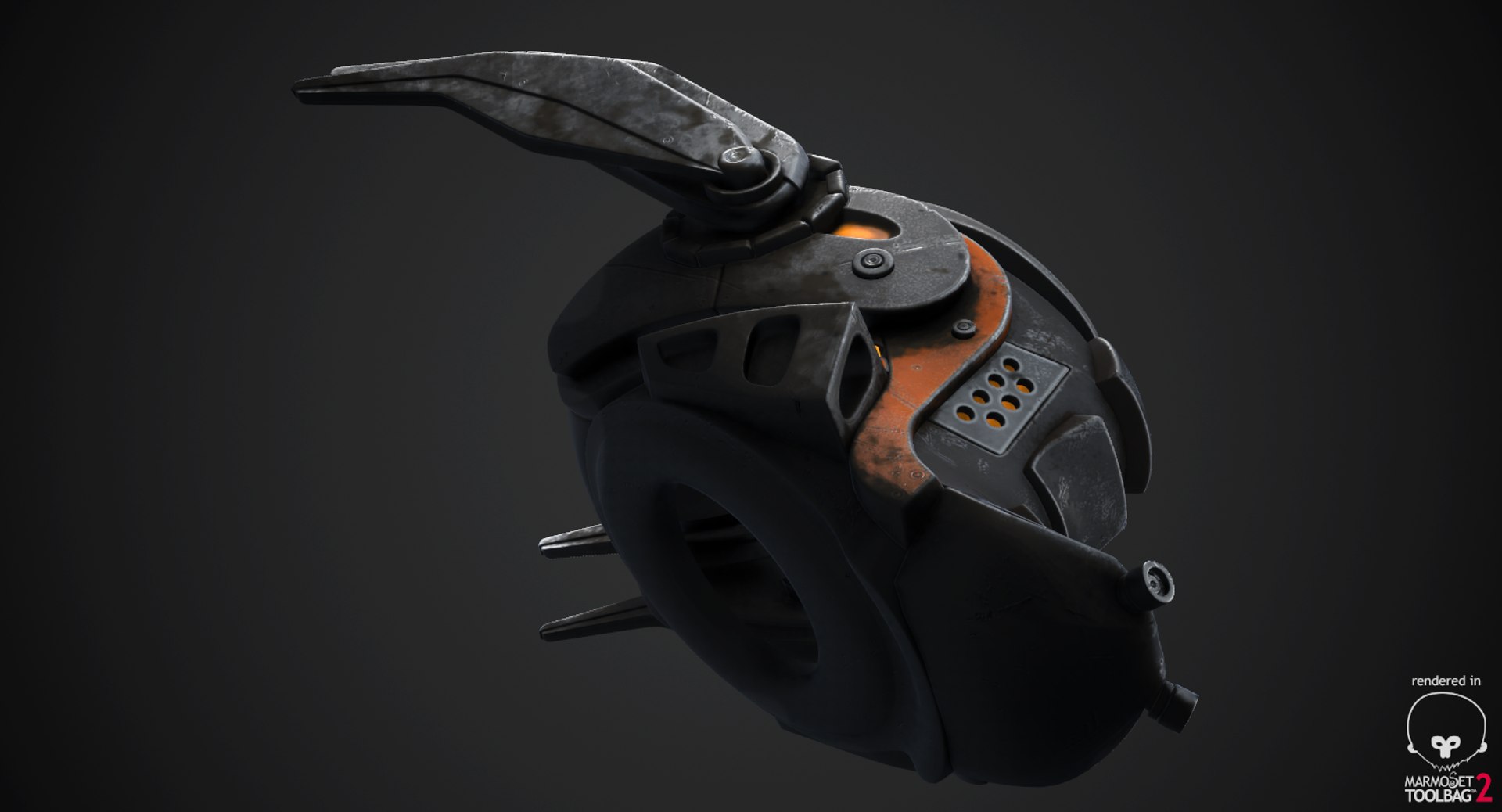 3d Mech Head