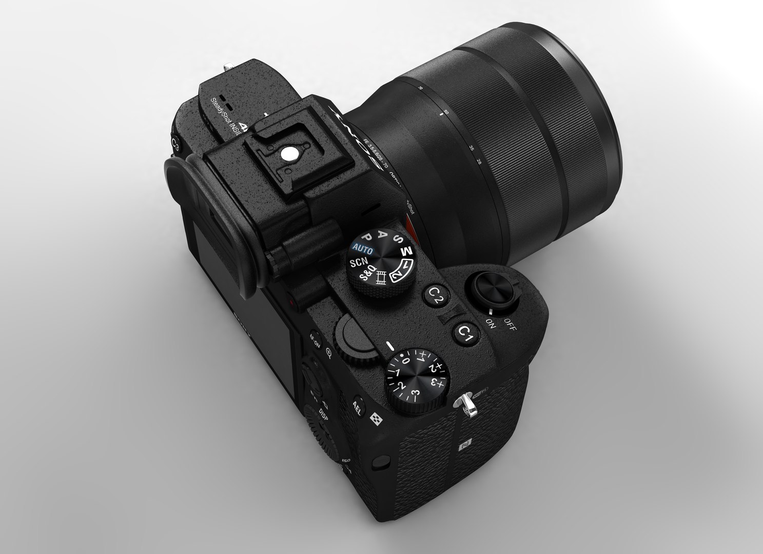 3D Model Sony A7 III Body With 28-70 Lens - TurboSquid 1946835