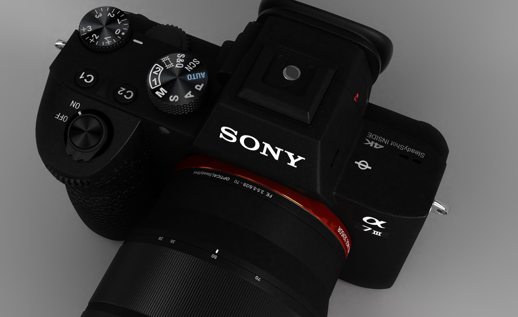 3D Model Sony A7 III Body With 28-70 Lens - TurboSquid 1946835
