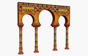 3D Orient Gate Arch