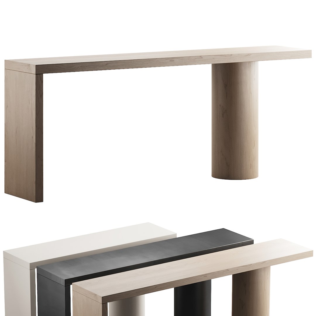 303 console 03 console table 3D - TurboSquid 2069828