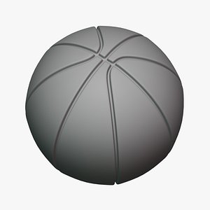 Basketball - Geometry Only No Textures No Materials