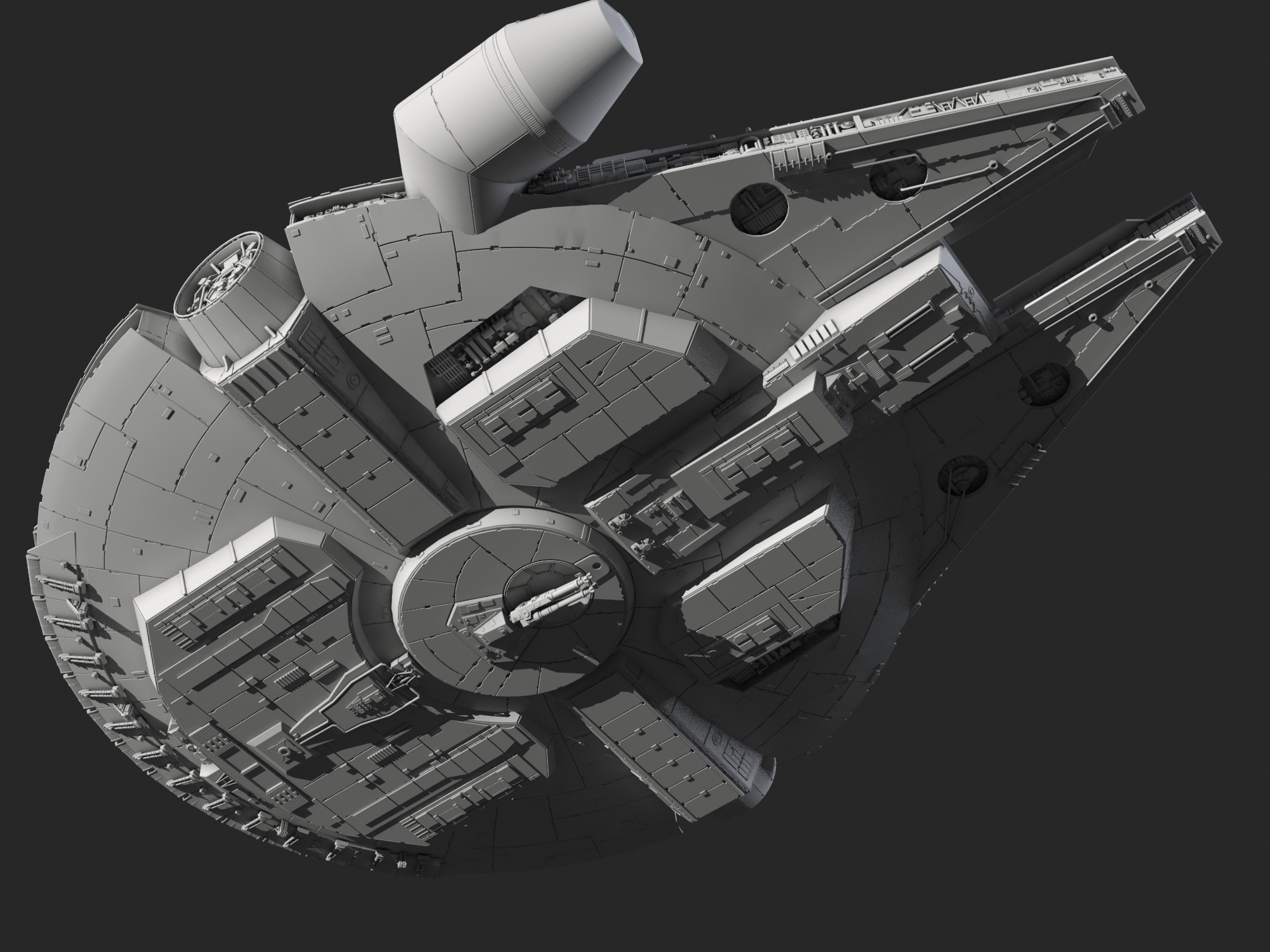 3d model of star wars new 2