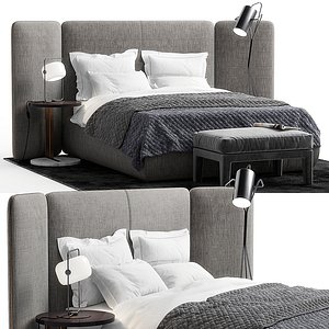 Tuyo Kuoio Meridiani Bed 3d model set